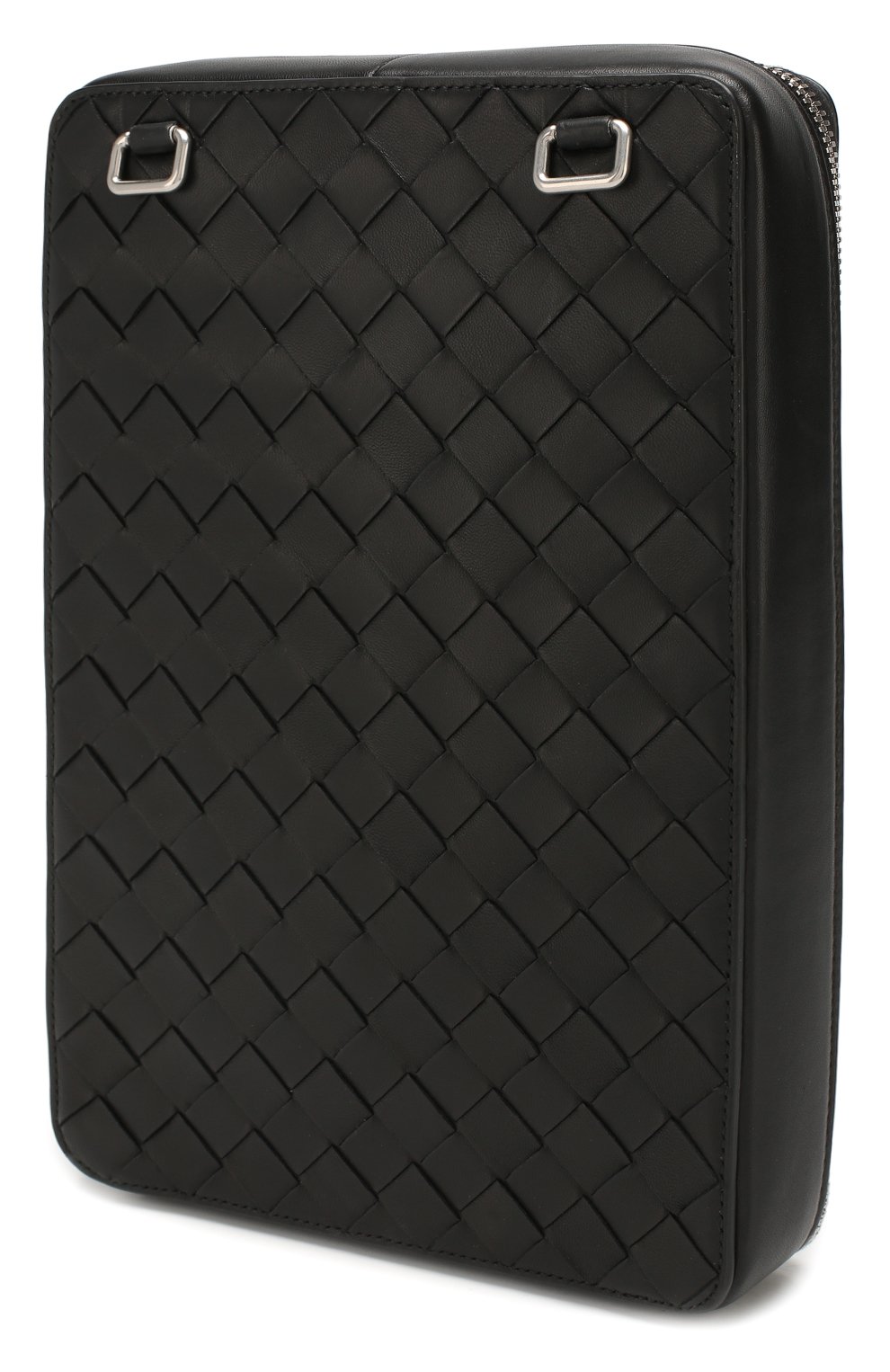 Кожаная сумка-планшет BOTTEGA VENETA, арт. 596730/V00BL, фото 3