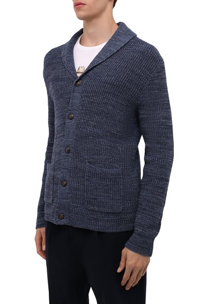 Хлопковый кардиган POLO RALPH LAUREN, арт. 710729390, фото 3