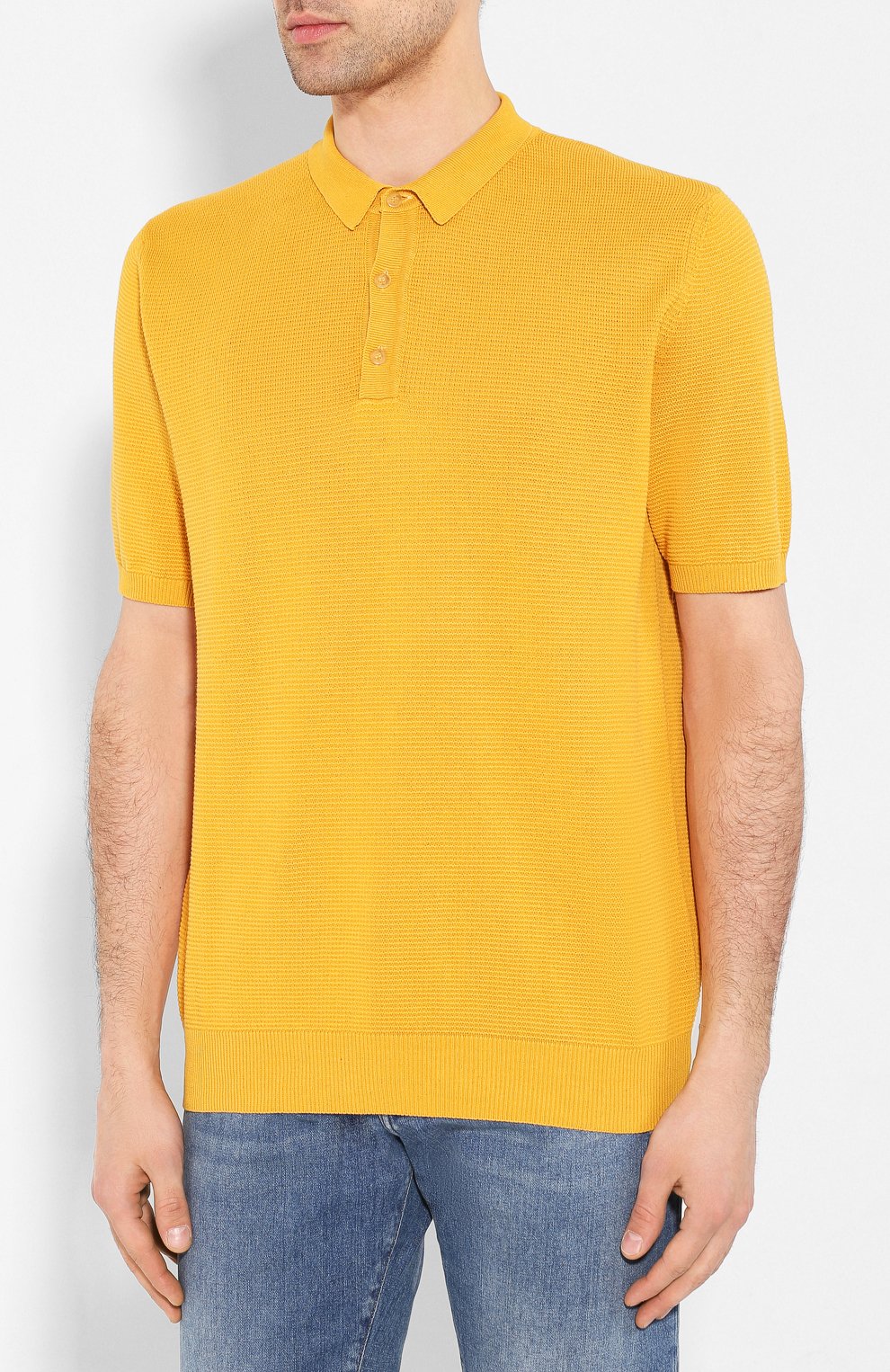 Поло из смеси льна и хлопка ALTEA, арт. 2051311, фото 3