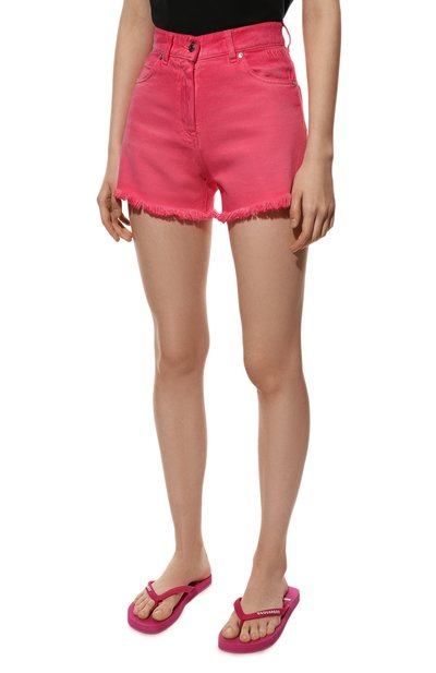 Джинсовые шорты MSGM, арт. 3241MDB45T 227258, фото 3