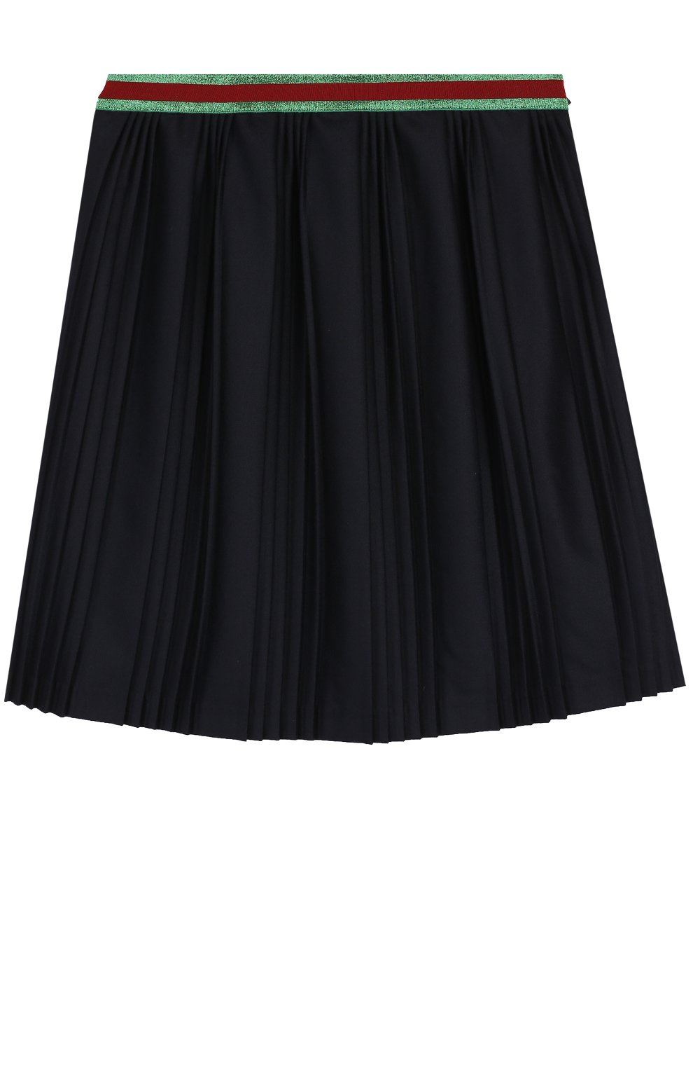 Плиссированная юбка с контрастным поясом GUCCI, арт. 477751/XBC07, фото 1