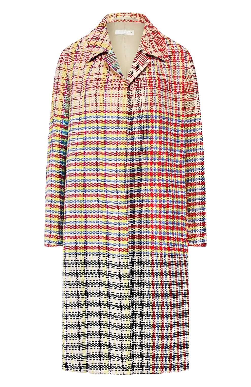 Пальто из вискозы и льна DRIES VAN NOTEN, арт. 191-30205-7348, фото 1