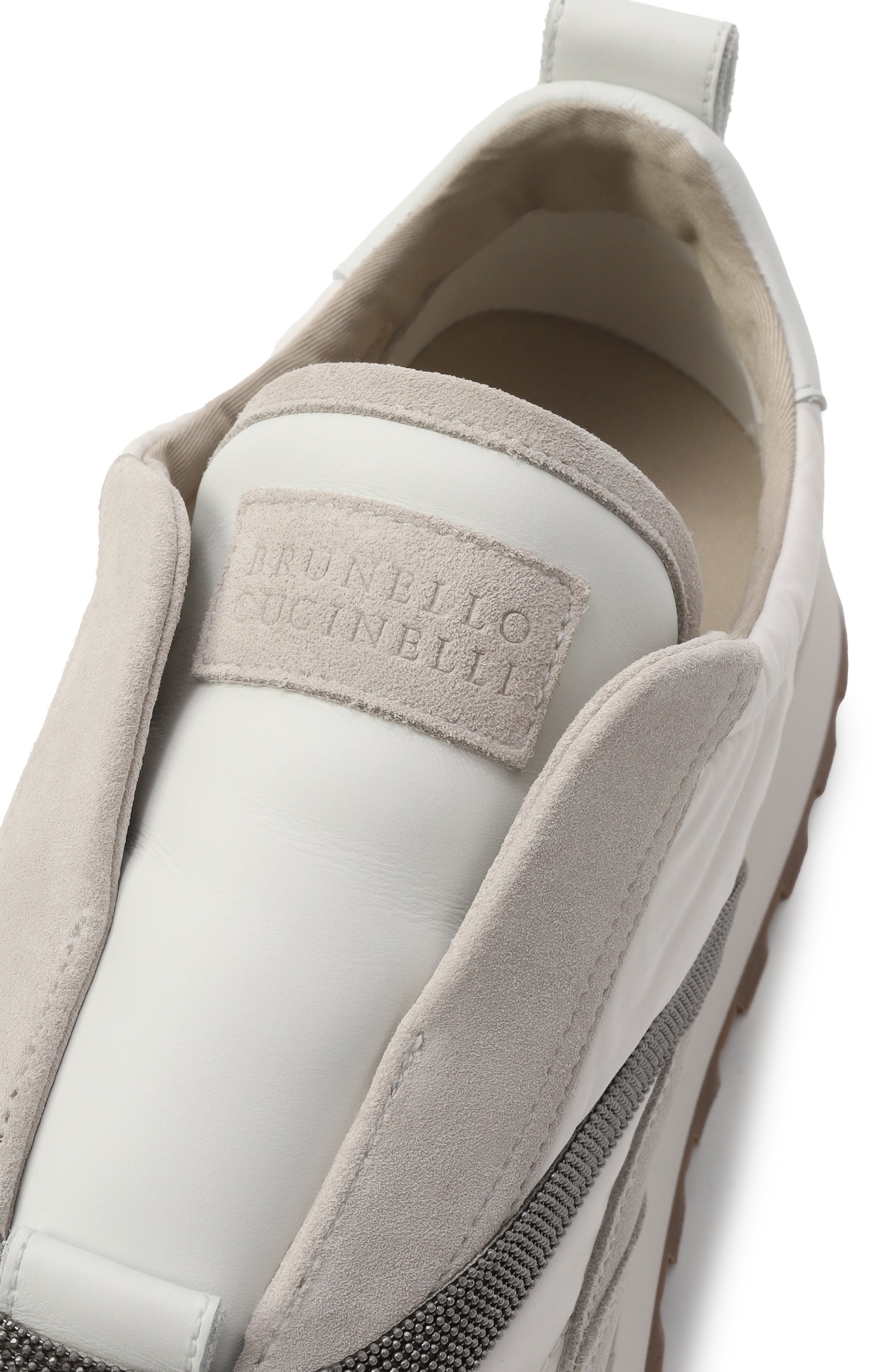 Комбинированные кроссовки BRUNELLO CUCINELLI, арт. MZSFG2900, фото 7