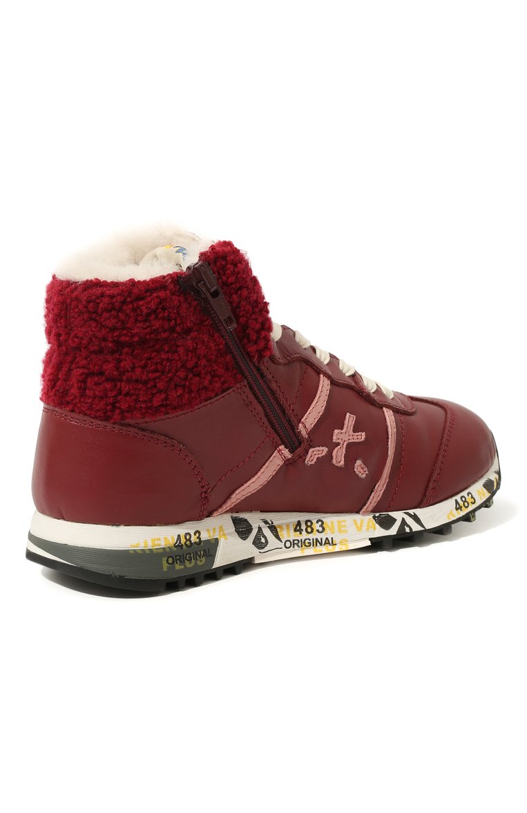 Высокие кроссовки из кожи PREMIATA WILL BE, арт. ADAM M/15M81714/CHILD, фото 3