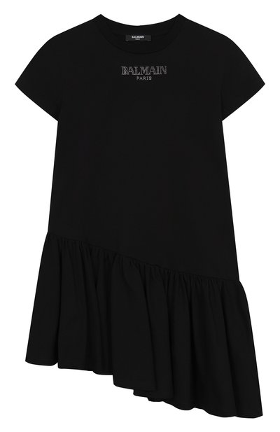 Хлопковое платье BALMAIN, арт. BW1B51
