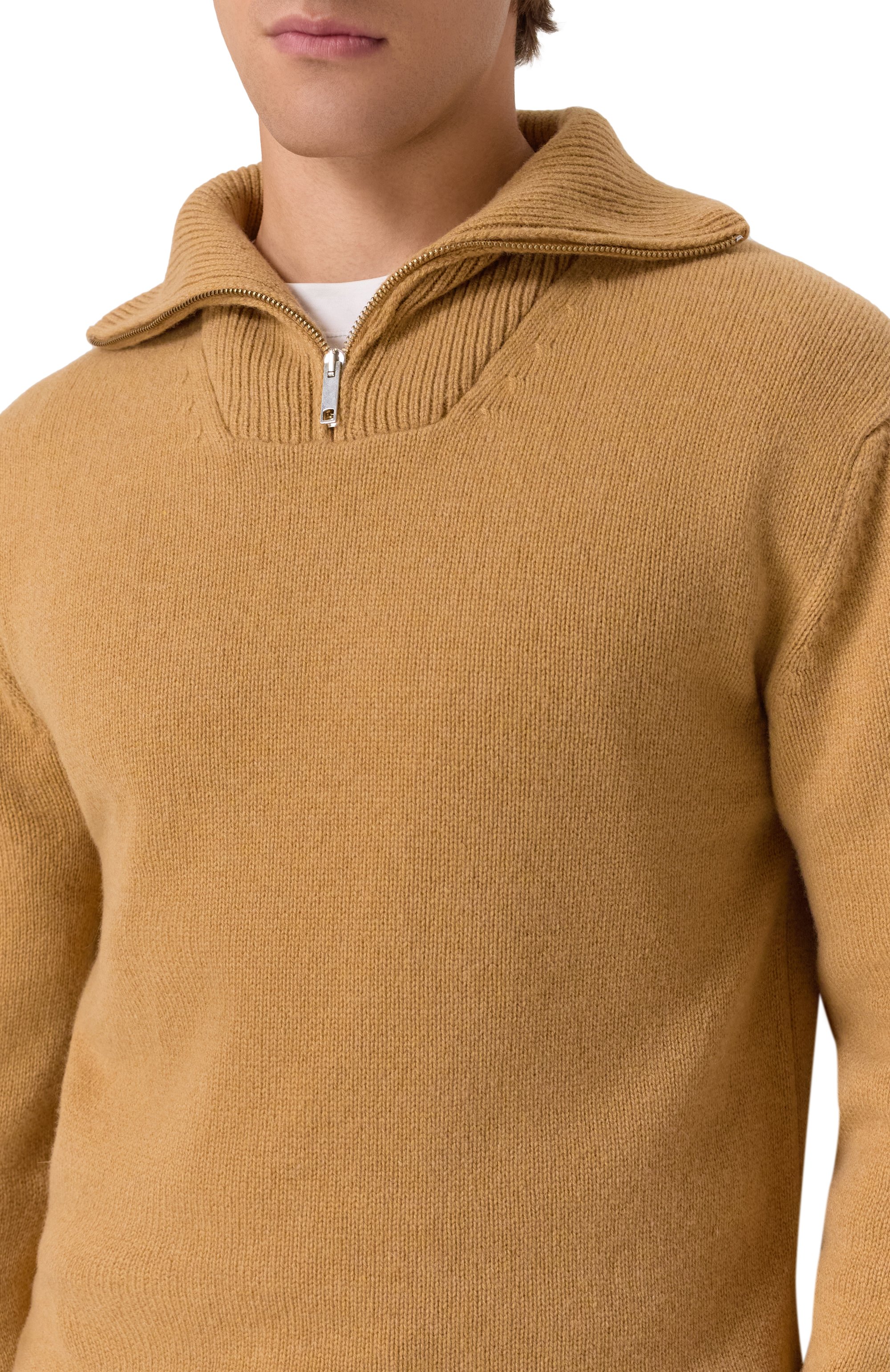 Шерстяной свитер DANIELE FIESOLI бежевого цвета по цене 29950 руб., арт. DF0194, фото 5 Шерстяной свитер DANIELE FIESOLI, арт. DF0194, фото 5