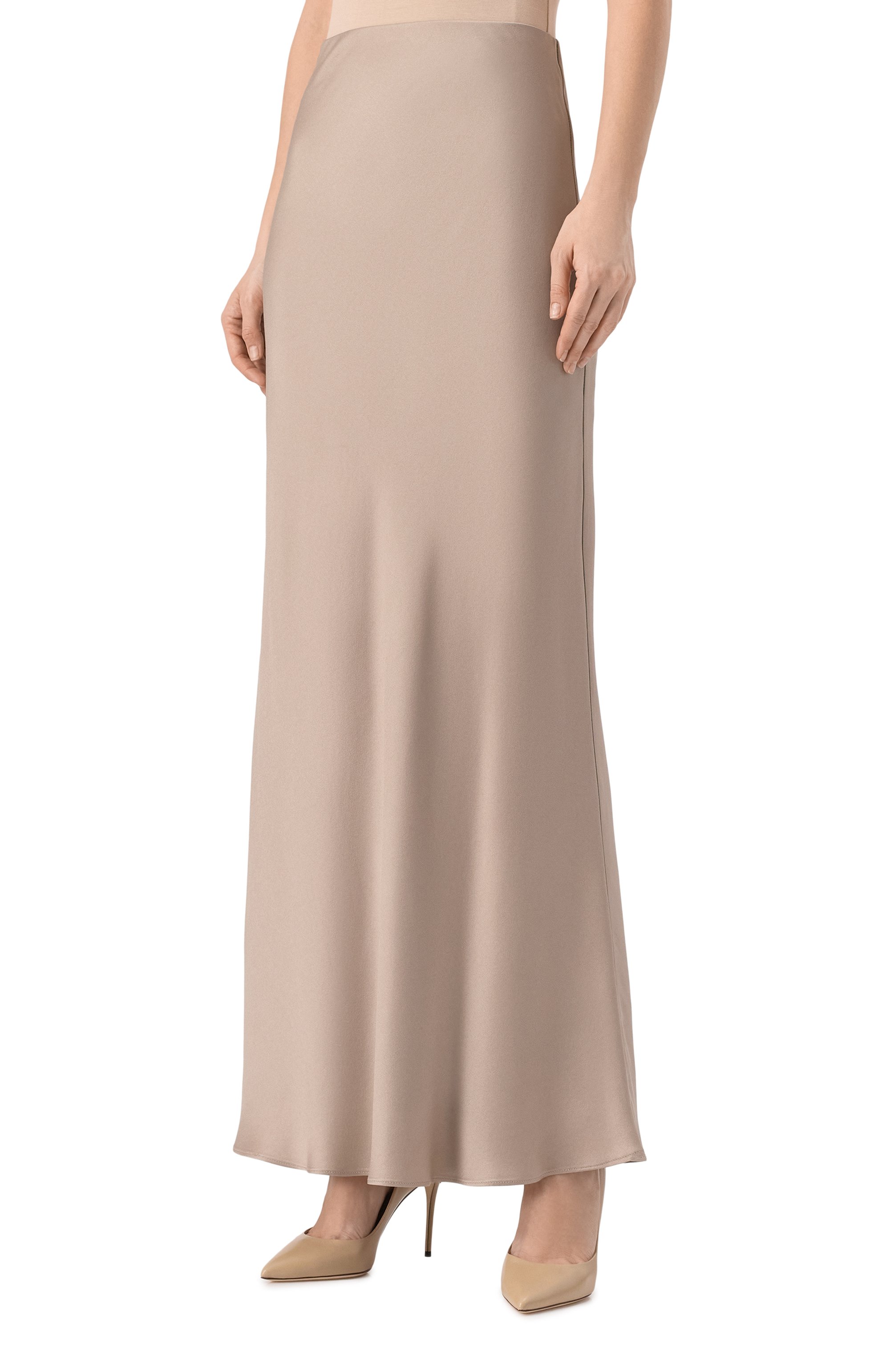 Атласная юбка BRUNELLO CUCINELLI, арт. M0H38G3570, фото 3