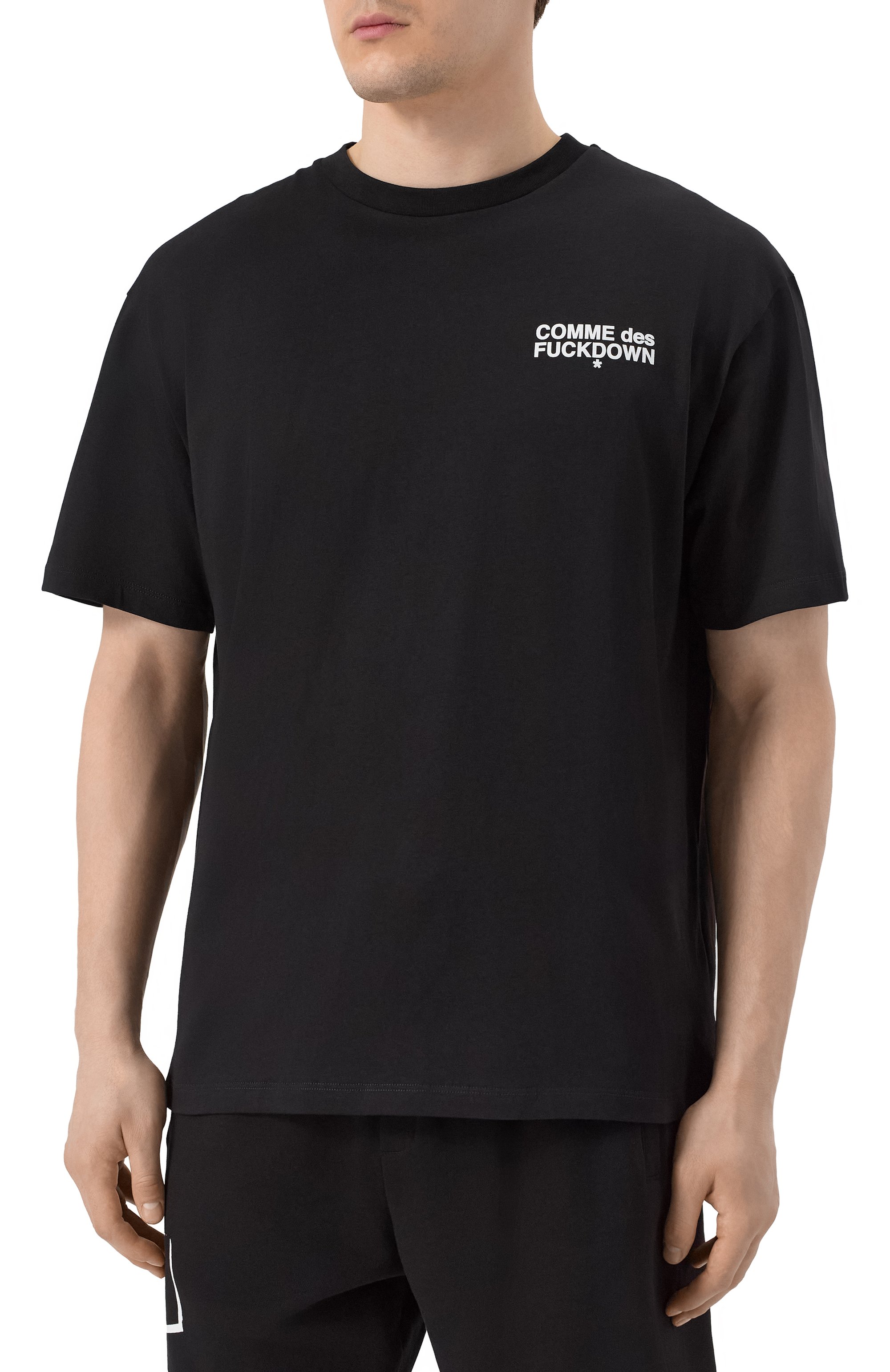Хлопковая футболка COMME DES FUCKDOWN, арт. CFABM01506, фото 3
