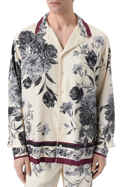 Шелковая сорочка DOLCE & GABBANA, арт. G5IF1T/HI100, фото 3