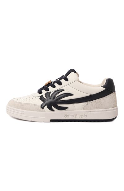 Кожаные кеды palm beach university PALM ANGELS, арт. PMIA097F24LEA001, фото 4