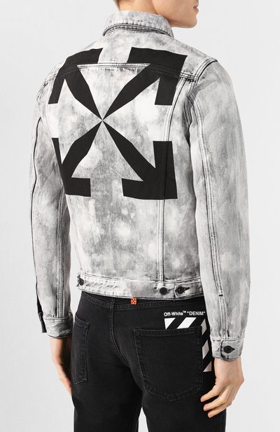 Джинсовая куртка OFF-WHITE, арт. 0MYE005S208120257510, фото 4