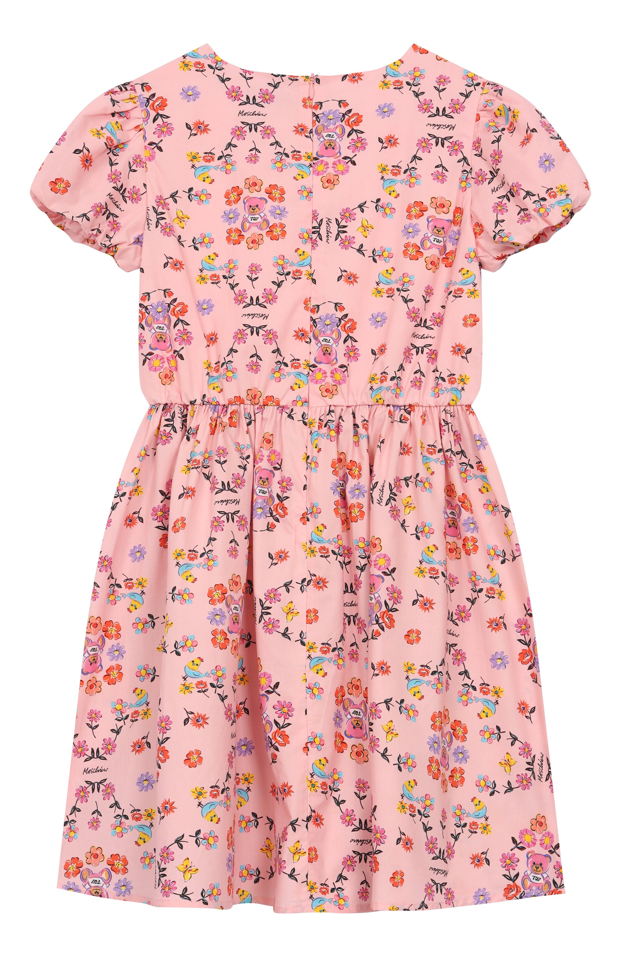 Хлопковое платье MOSCHINO, арт. HDV0G4/LLB42/10-14, фото 2