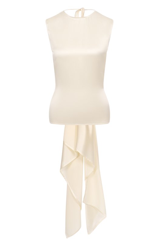 Атласный топ Helmut Lang P04HW501 Кремовый P04HW501