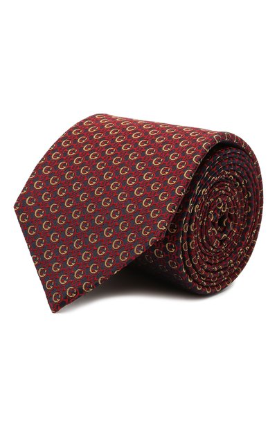 Мужской шелковый галстук GUCCI, арт. 643994/4E002