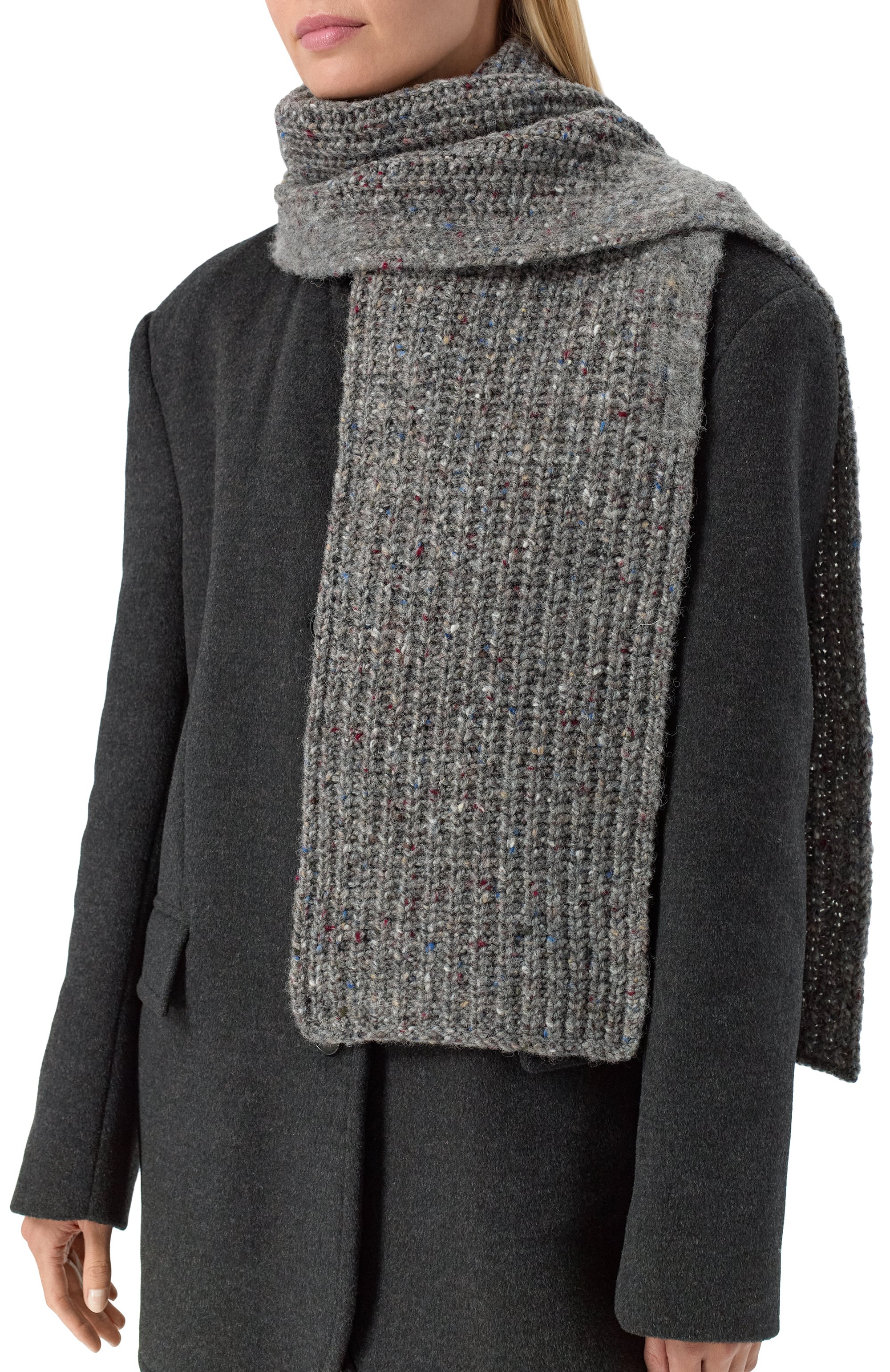 Шерстяной шарф MAISON MARGIELA, арт. S50TE0110/M13150, фото 3