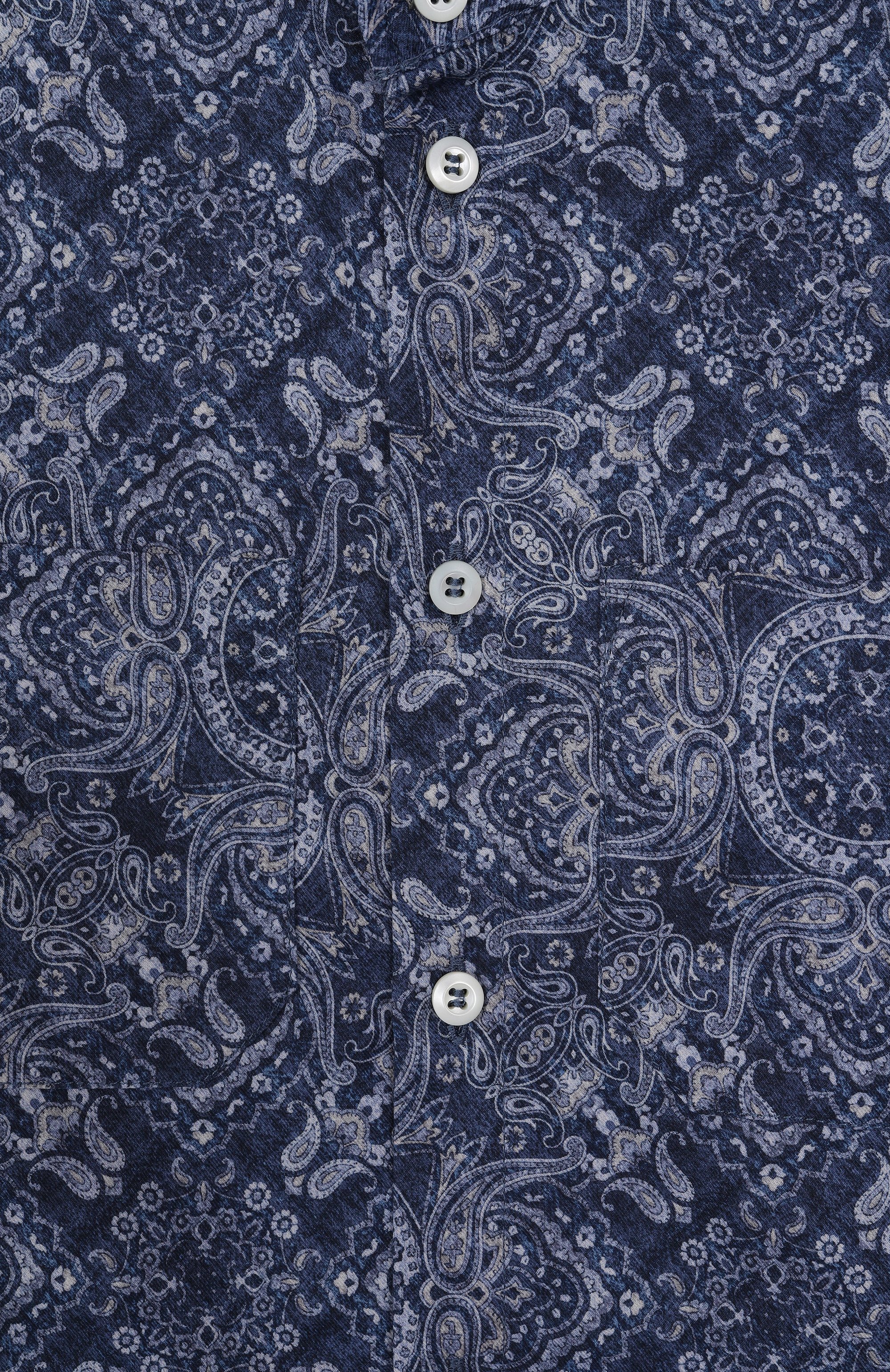 Хлопковая рубашка BRUNELLO CUCINELLI, арт. BM691C330A, фото 3