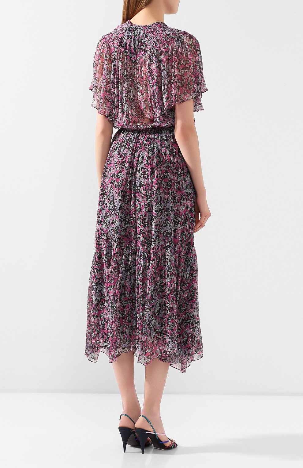 Шелковое платье ISABEL MARANT, арт. R01729-20E016I/0DELIA, фото 4