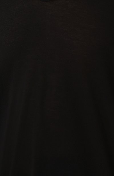 Удлиненная футболка из смеси вискозы и шелка RICK OWENS, арт. RP18F4206/JS, фото 5