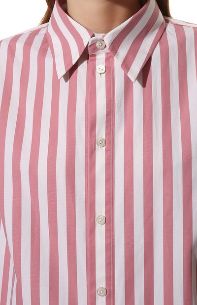 Хлопковая рубашка JIL SANDER, арт. JSPU600405-WU246010, фото 5