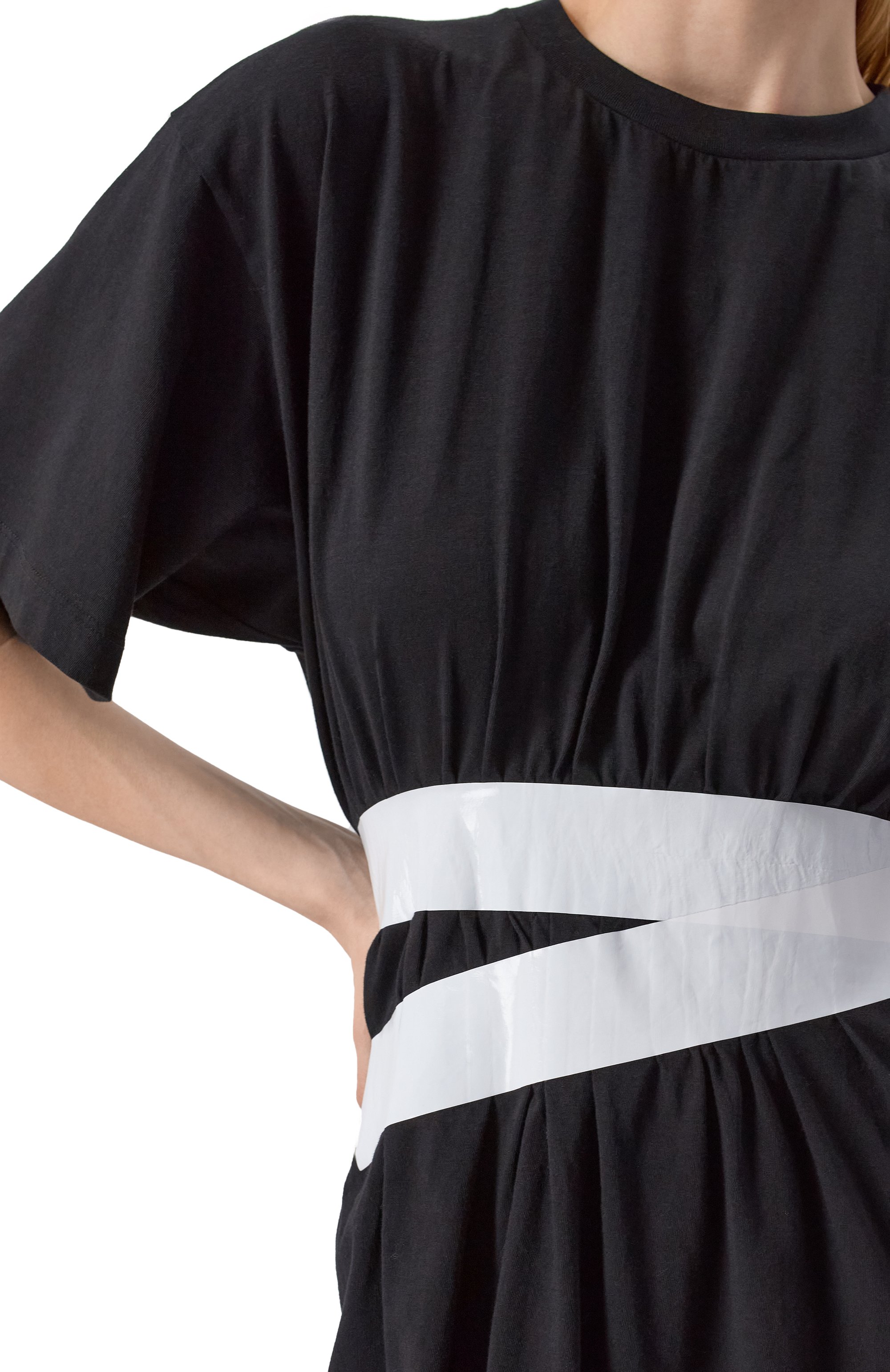 Хлопковое платье MM6, арт. S52DA0063/M20048, фото 5