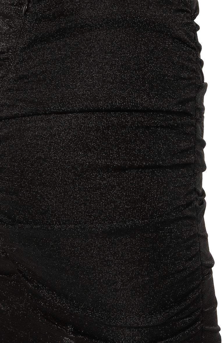 Женская юбка из вискозы DOLCE & GABBANA черного цвета, арт. F4CRXT/HU7PW | Фото 5 (Стили: Гламурный; Длина Ж (юбки, платья, шорты): Мини; Материал внешний: Синтетический материал, Вискоза; Кросс-КТ: Трикотаж; Женское Кросс-КТ: Юбка-одежда; Материал сплава: Проставлено; Драгоценные камни: Проставлено; Материал подклада: Вискоза)