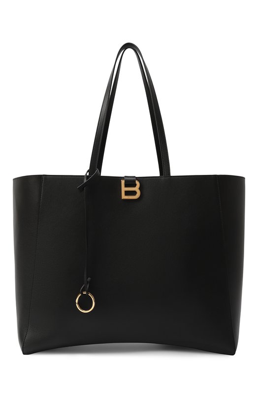 Сумка-тоут Hourglass Soft large Balenciaga 819380/2ABE7 Чёрный 819380/2ABE7