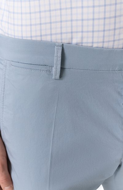 Хлопковые брюки WINDSOR голубого цвета по цене 28400 руб., арт. 13 CIN0-W 10019686/30046586, фото 5 Хлопковые брюки WINDSOR, арт. 13 CIN0-W 10019686/30046586, фото 5