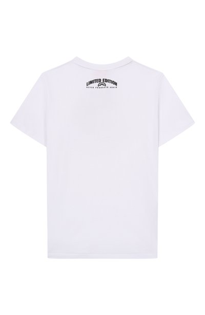 Хлопковая футболка SPRAYGROUND, арт. SPY1485WHT/SPRAYGR0UND BASIC REGULAR T-SHIRT WHT, фото 2
