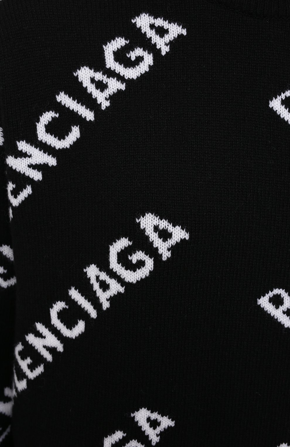 Шерстяной свитер BALENCIAGA черного цвета по цене 120000 руб., арт. 620983/T1567, фото 5 Шерстяной свитер BALENCIAGA, арт. 620983/T1567, фото 5