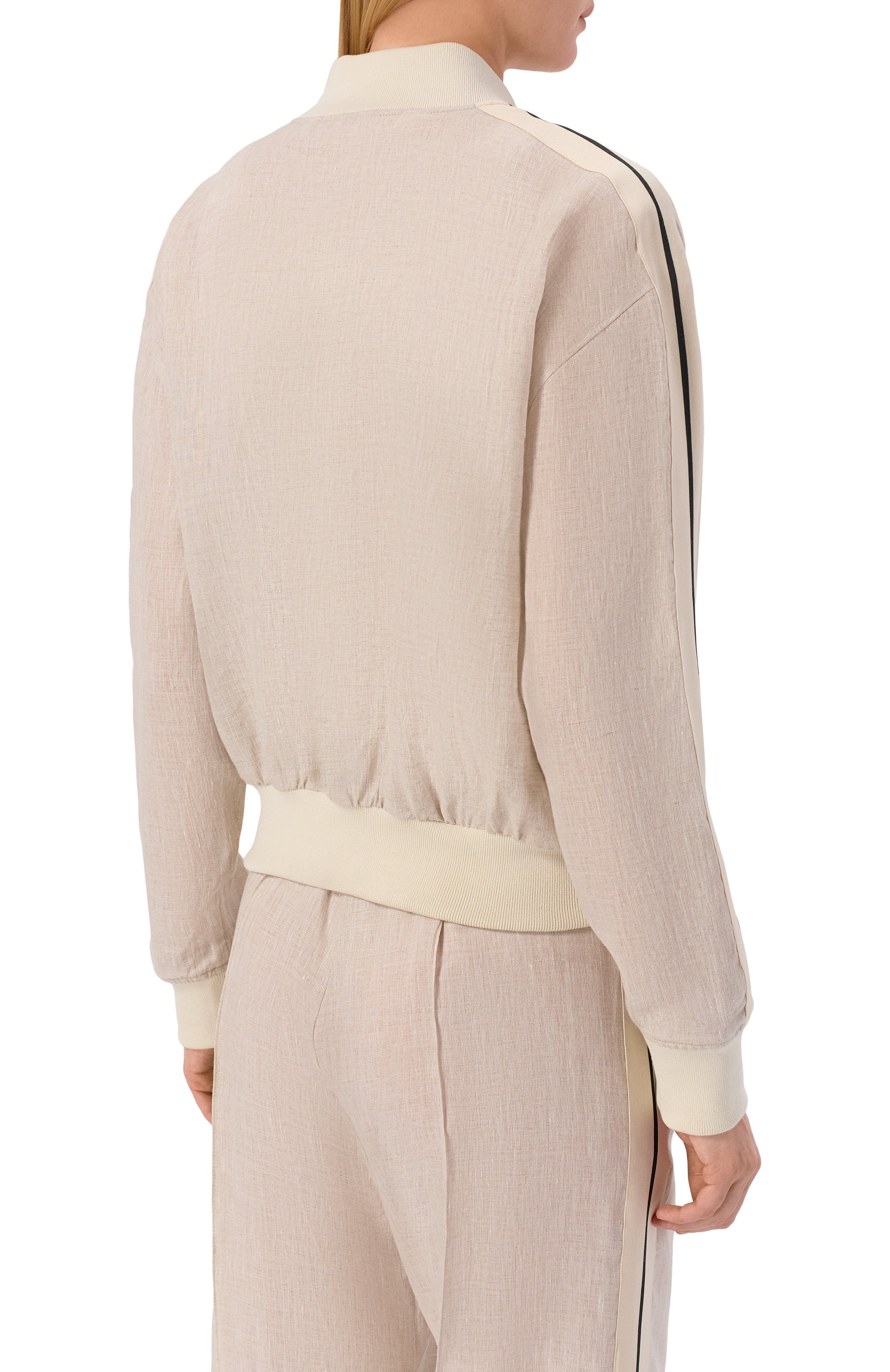 Льняной бомбер PALM ANGELS, арт. PWBD06BS26FAB001, фото 4