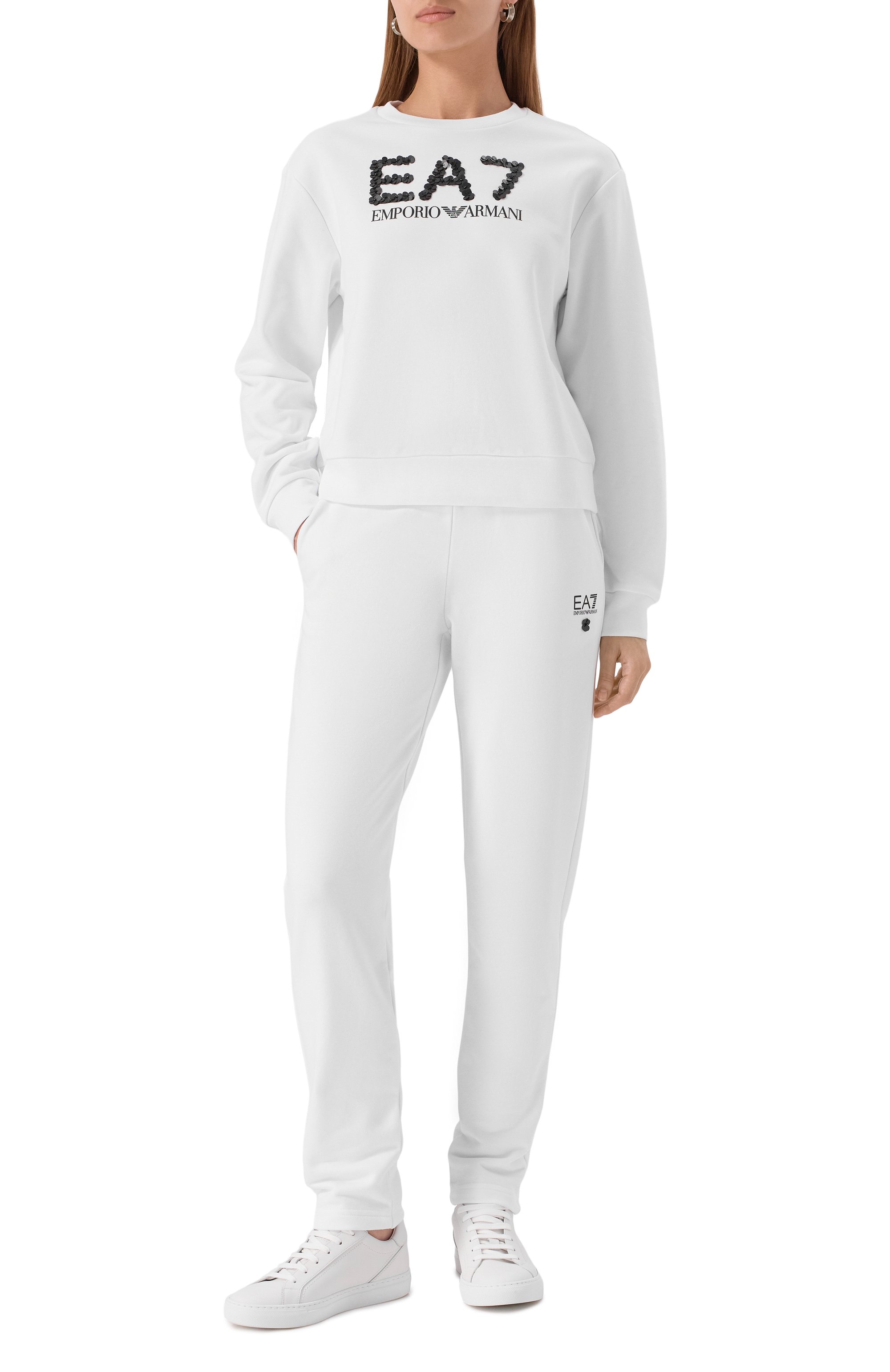 Хлопковый свитшот EA7, арт. 7W000542/AF16442, фото 2