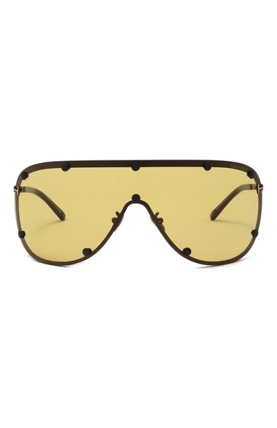 Солнцезащитные очки TOM FORD желтого цвета по цене 63300 руб., арт. TF1043 02E, фото 4 Солнцезащитные очки TOM FORD, арт. TF1043 02E, фото 4
