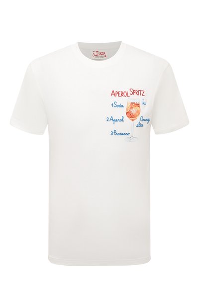 Мужская хлопковая футболка MC2 SAINT BARTH, арт. STBM/TSHIRT MAN/00429D