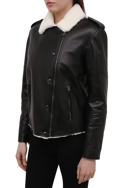 Кожаная куртка TOM FORD, арт. GIL473-FUX145, фото 3