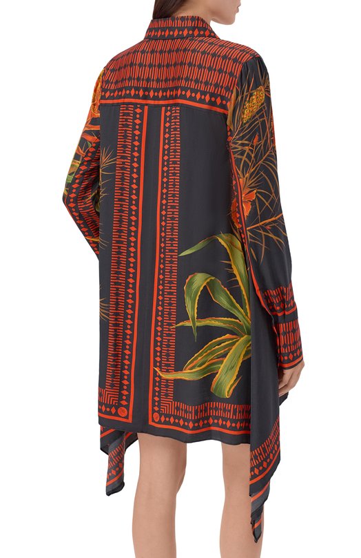 Платье из вискозы Blumarine 2A781A Чёрный  2A781A Фото 3