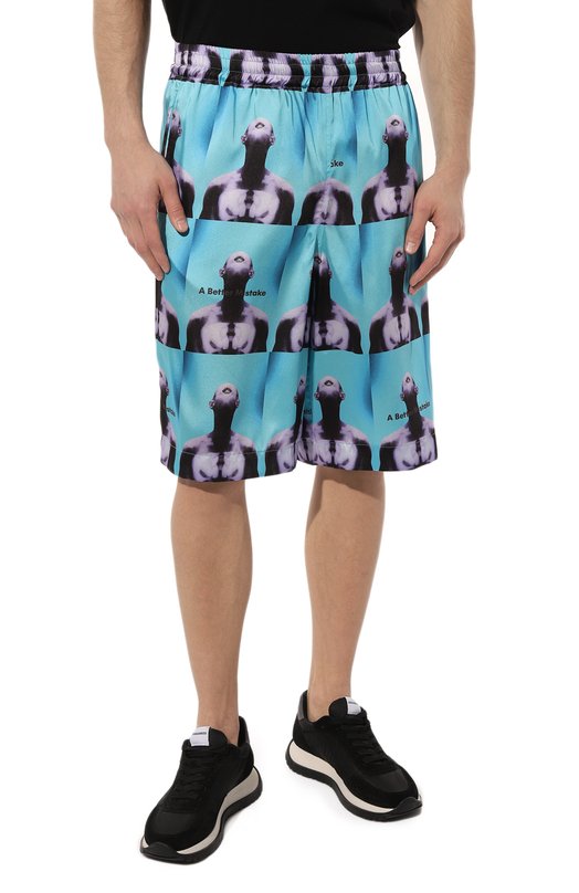 Шорты A Better Mistake Голубой, фото 3