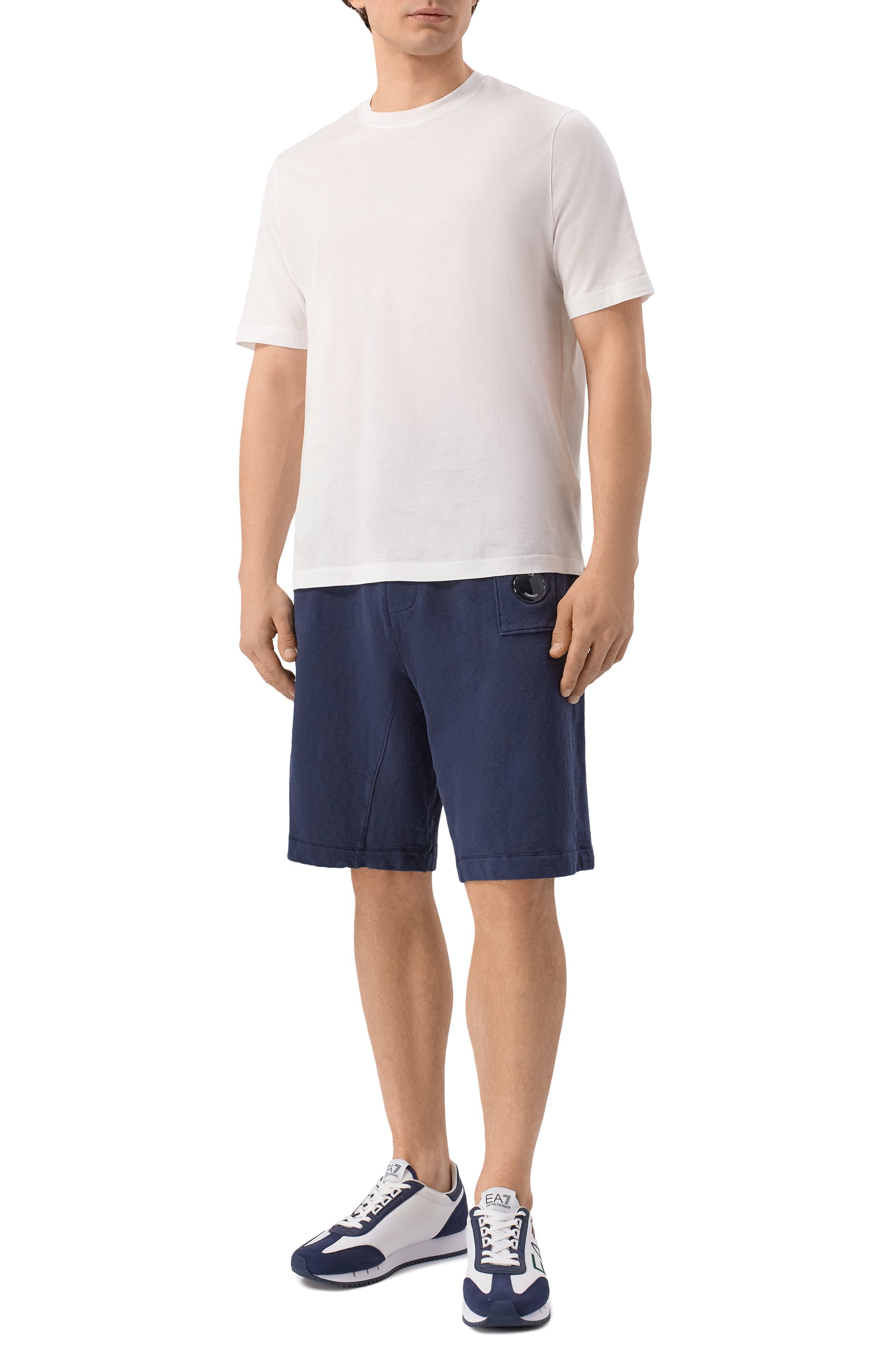 Хлопковые шорты C.P. COMPANY, арт. 20CMSB210A/1103370, фото 2