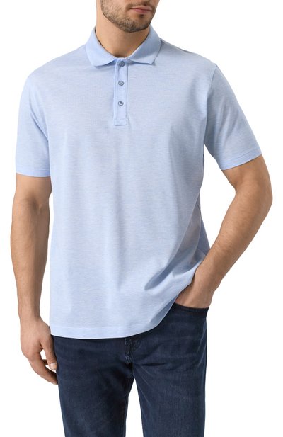 Хлопковое поло PAUL&SHARK, арт. 25411224/XL, фото 3