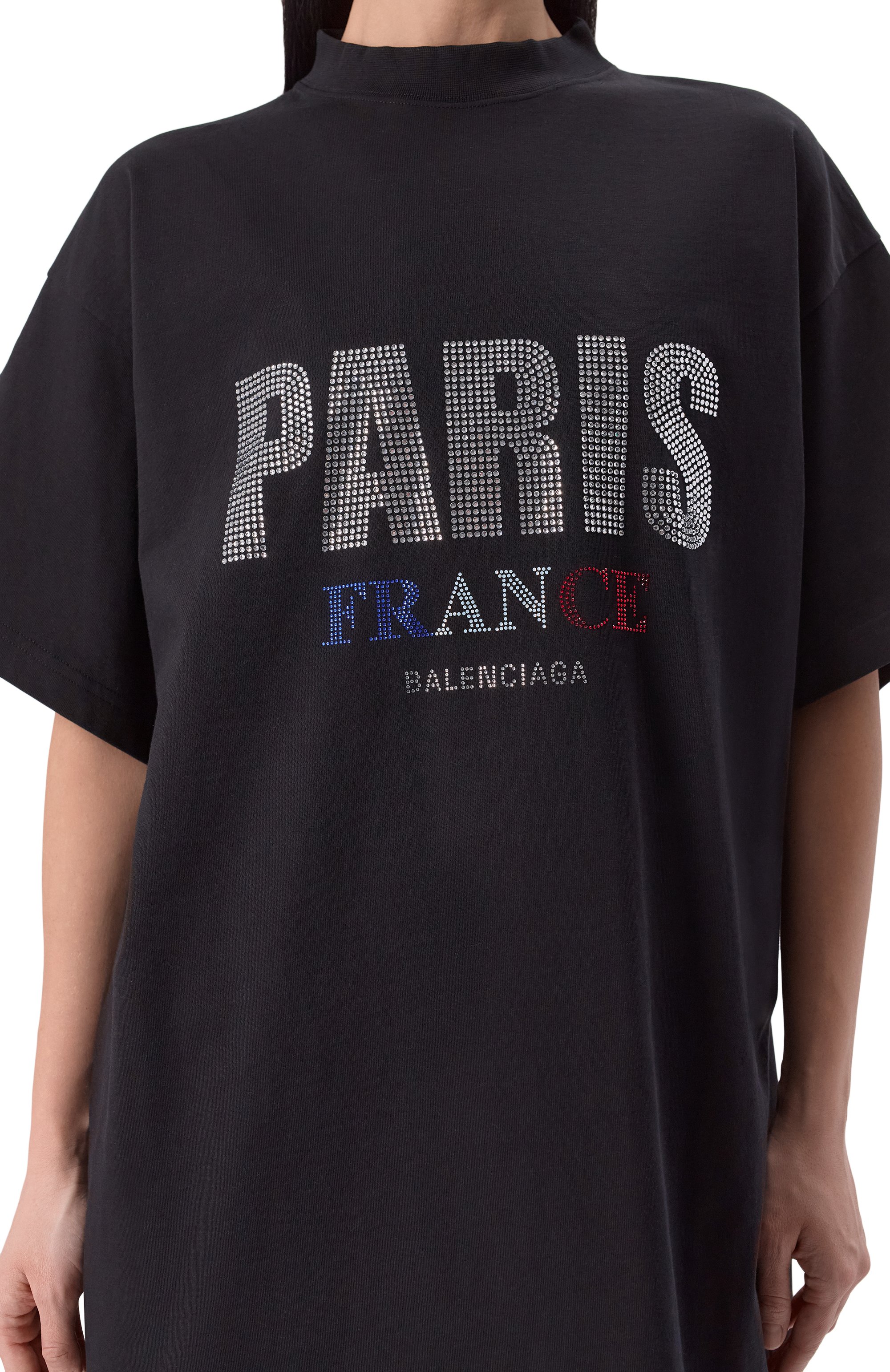 Хлопковая футболка BALENCIAGA, арт. 787349/TRVL5, фото 9