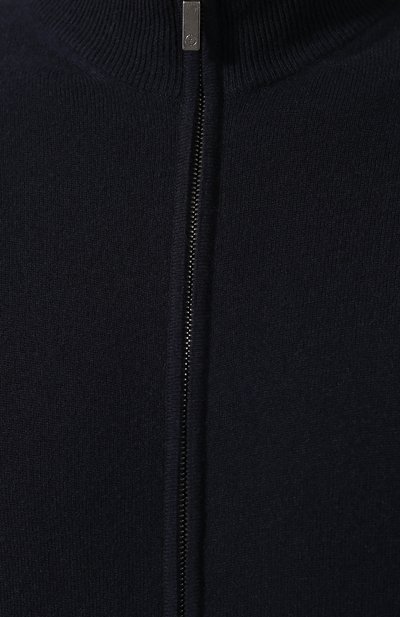 Кашемировый кардиган GIORGIO ARMANI темно-синего цвета по цене 141500 руб., арт. 6GSEA4/SMC2Z, фото 5 Кашемировый кардиган GIORGIO ARMANI, арт. 6GSEA4/SMC2Z, фото 5