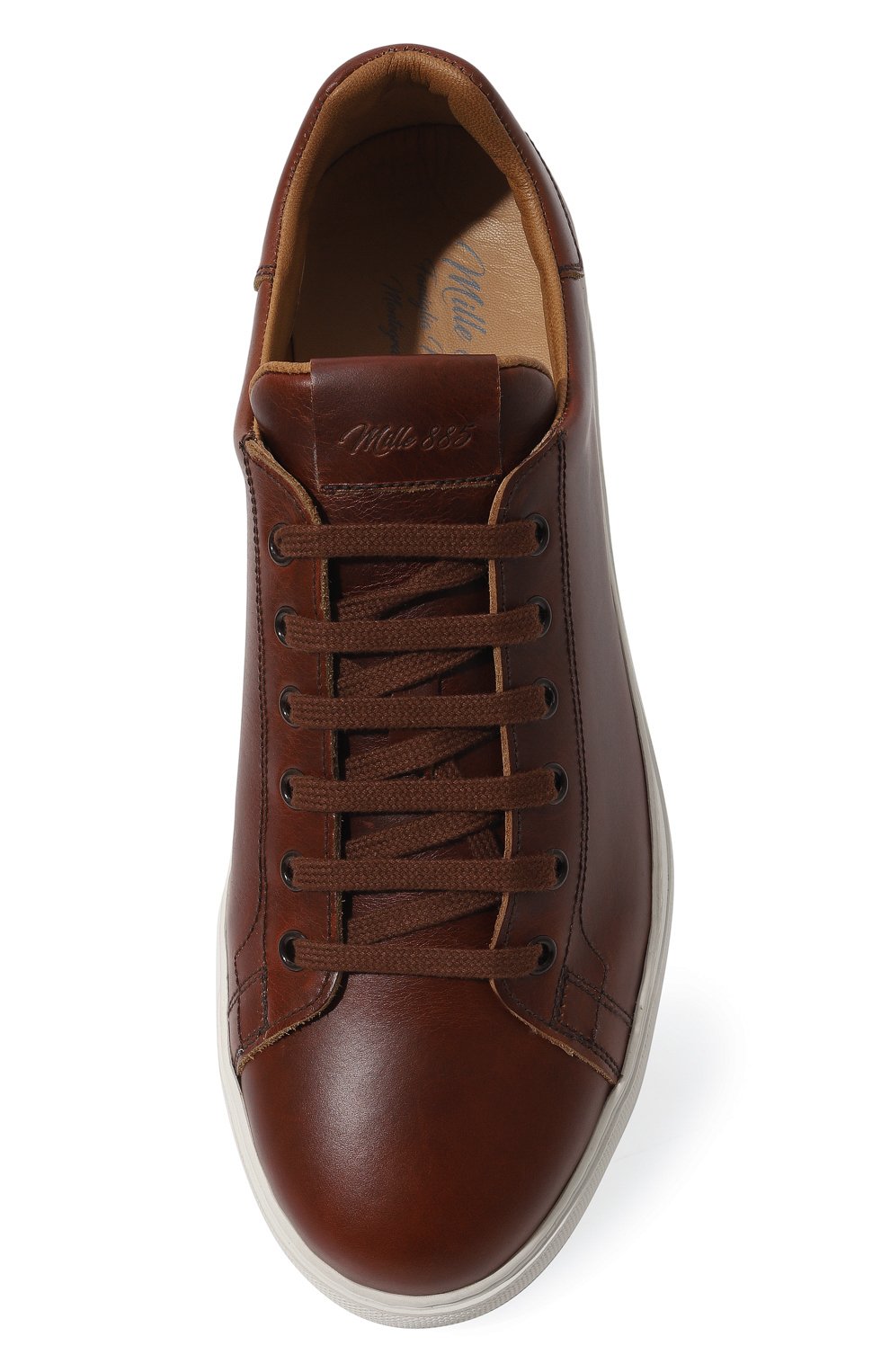 Кожаные кеды MILLE 885, арт. ST0CC0LM CICL0NE BR0WN, фото 6