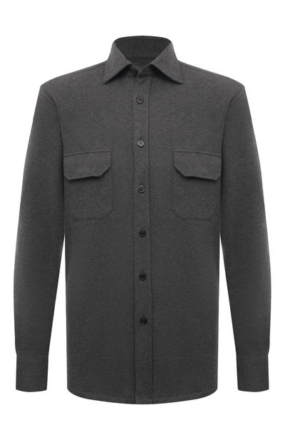 Мужская рубашка из хлопка и кашемира STEFANO RICCI, арт. CJ007117/TE2602