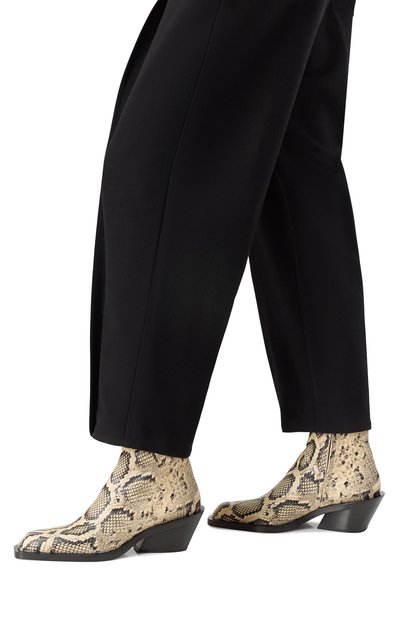 Кожаные ботильоны JIL SANDER, арт. J16WU0064-P8179, фото 3