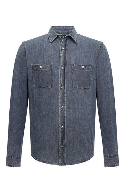 Мужская джинсовая рубашка PAUL&SHARK, арт. 14313187