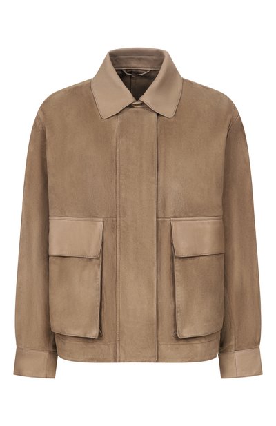 Женская замшевая куртка GIORGIO ARMANI, арт. GW003376/AF26012