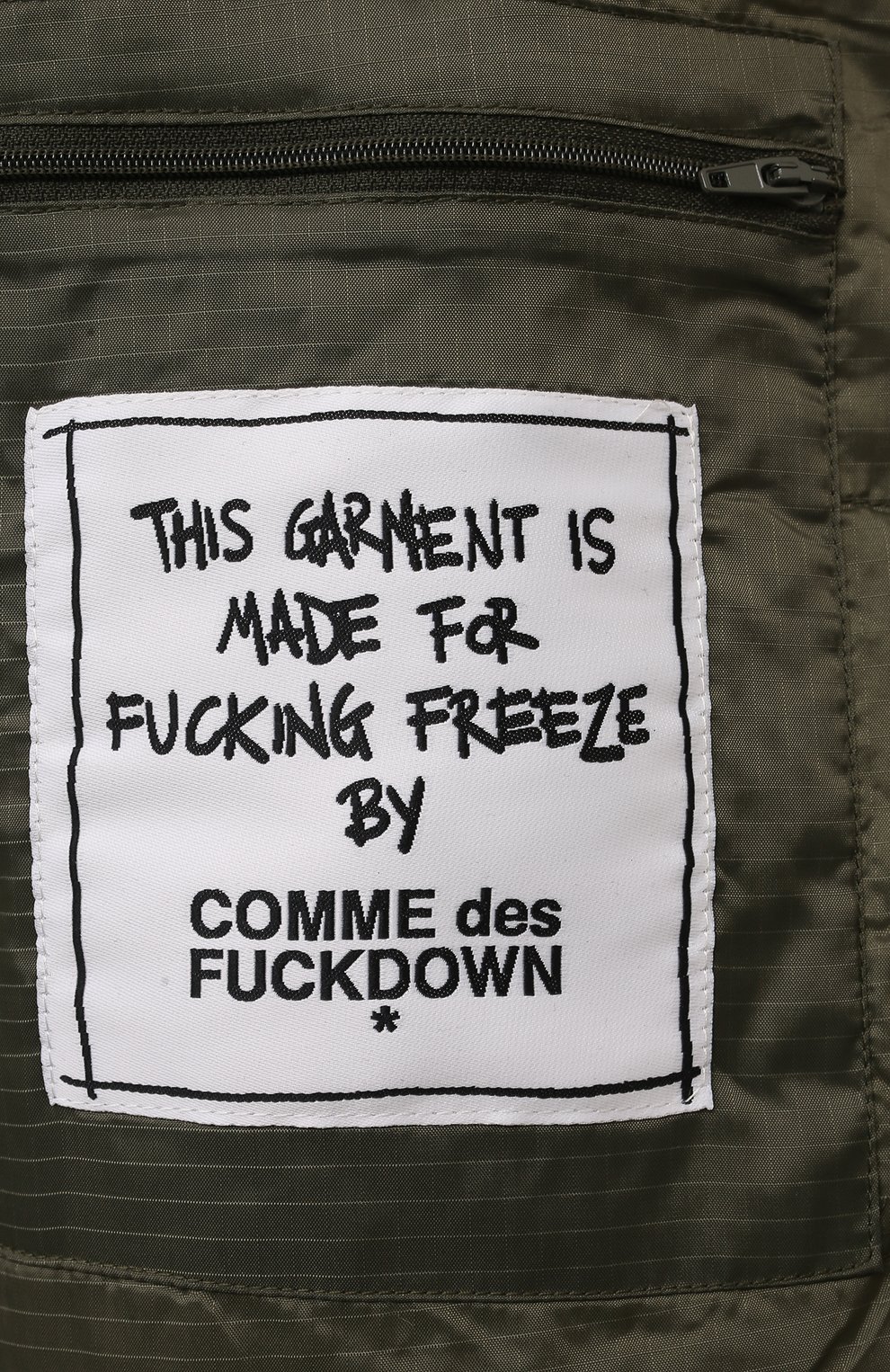 Утепленная куртка COMME DES FUCKDOWN, арт. CFABM01308, фото 6