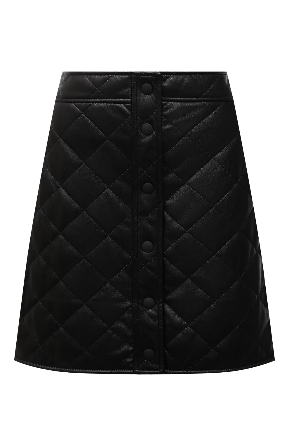 Юбка из экокожи MSGM черного цвета по цене 26050 руб., арт. 3141MDD23 217616, фото 1 Юбка из экокожи MSGM, арт. 3141MDD23 217616, фото 1