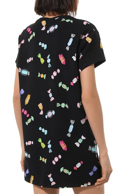 Хлопковая футболка MOSCHINO, арт. 231V6/A0702/4412, фото 4