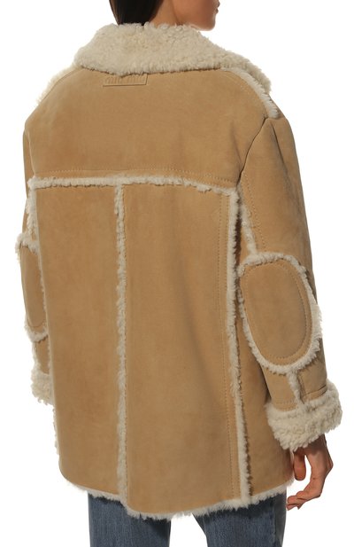 Дубленка из овчины MIU MIU, арт. MPV791-1ZKQ-F0BH2, фото 4