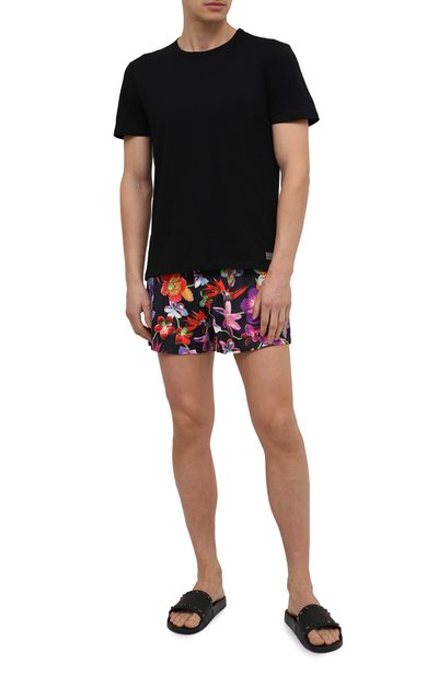 Хлопковая футболка DIRK BIKKEMBERGS черного цвета по цене 6255 руб., арт. VBKB04877, фото 2 Хлопковая футболка DIRK BIKKEMBERGS, арт. VBKB04877, фото 2